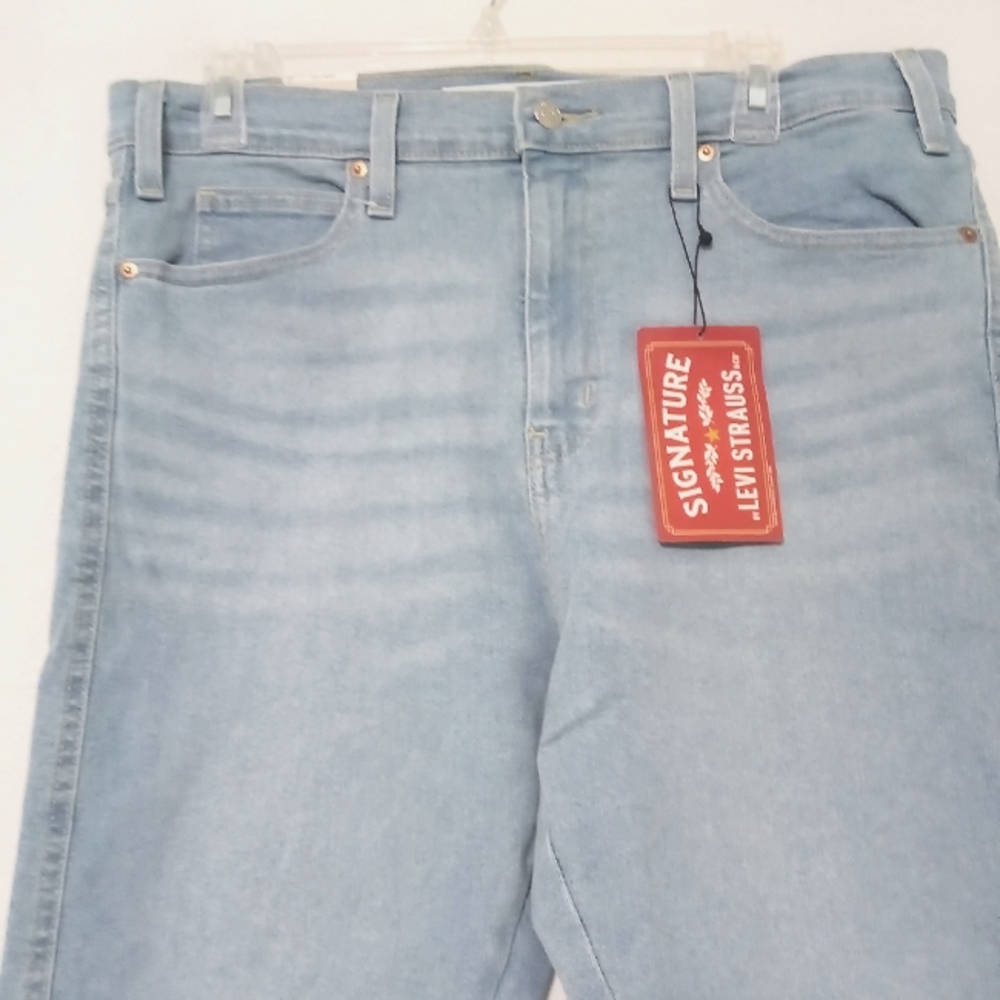 LEVI HERITAGE HIGH RISE SKINNY | SIZE 12/W31 | BLUE